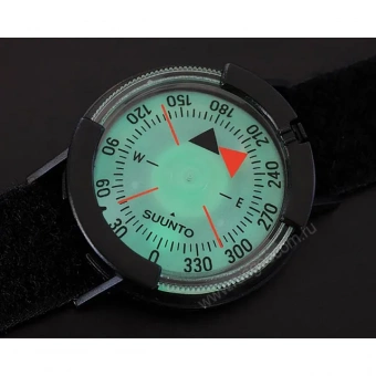 Компас на ремешке с застежкой-липучкой SUUNTO M-9/BLACK/BLACK/NH