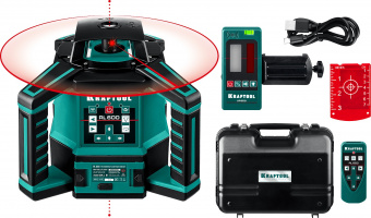 Ротационный лазерный нивелир KRAFTOOL RL600